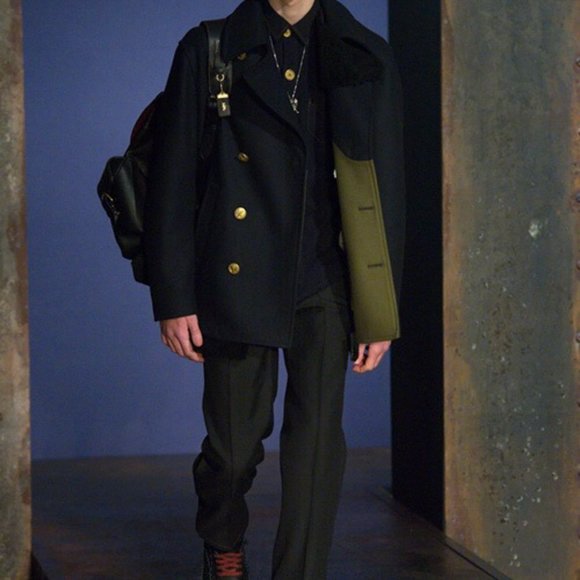 Coach Wool Mariners Pea Coat - Picture 4 of 16